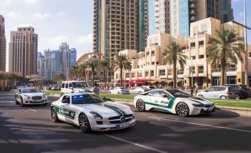 Police's car Dubai
